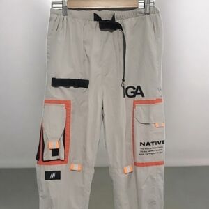 Native Supply HGA pants men's sz small tan grey like orange tactical pants cargo